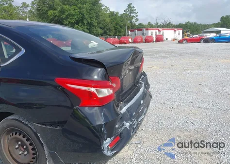 2017 Nissan Sentra S из США, поврежденный, VIN 3N1AB7AP9HY381726